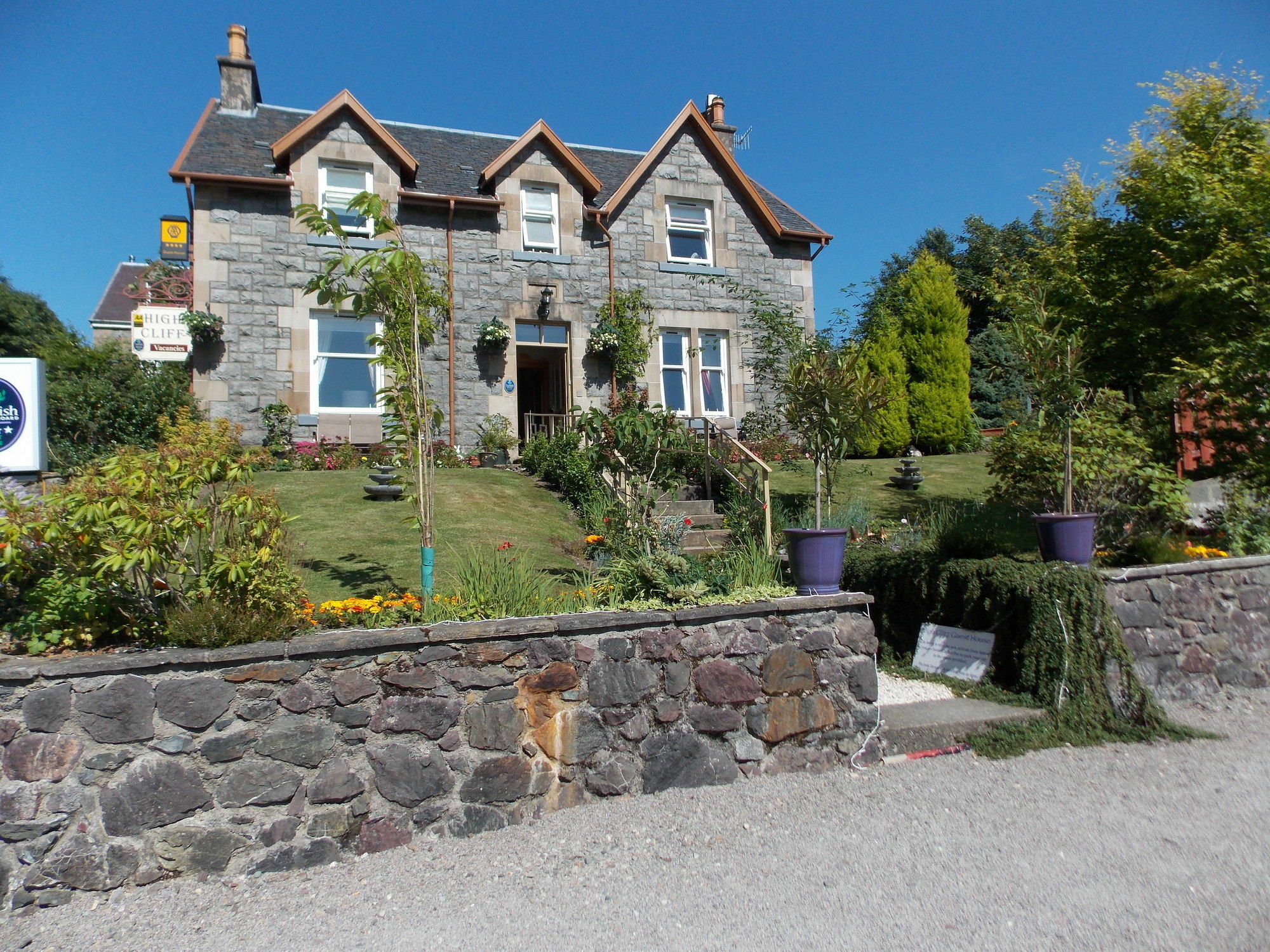 High Cliff Guest House Oban Bagian luar foto